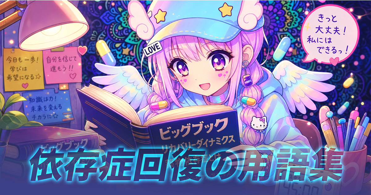12ステッププログラムの回復用語集